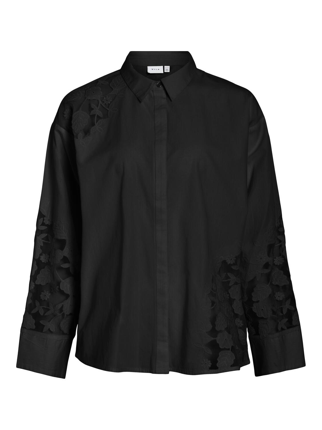 Vicamina blonde skjorte - Black Beauty